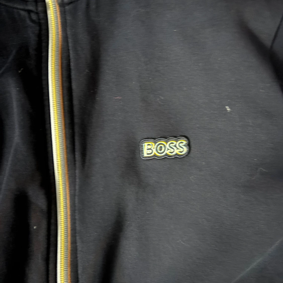 Svart zipjacka från BOSS, stl S - 1