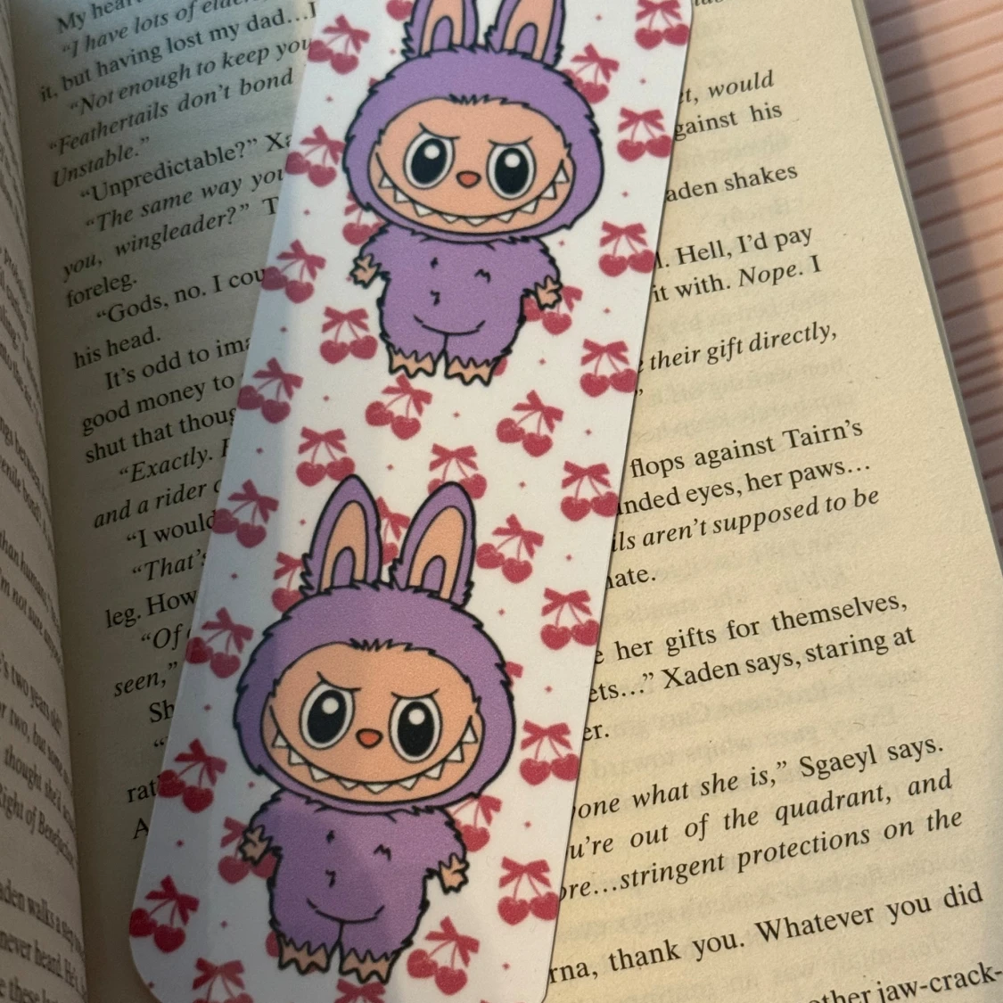 Labubu bokmärke  - 2