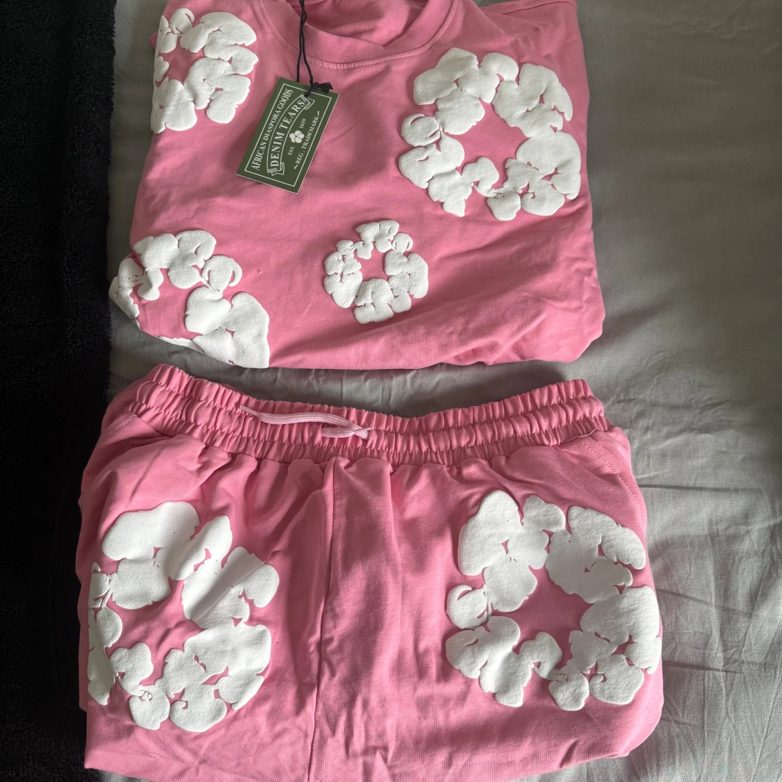 Denim Tears set - Rosa