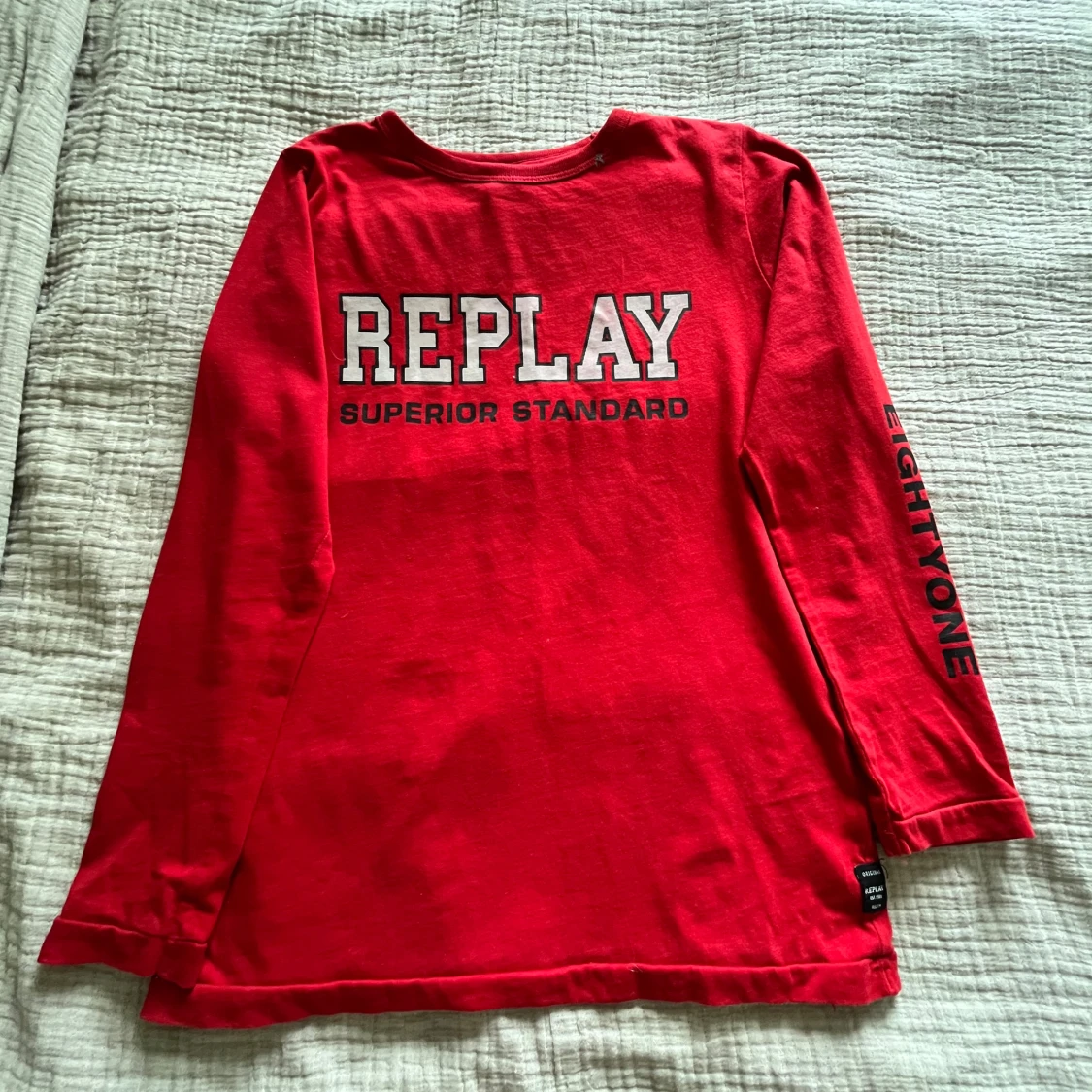 Rullat  långärmad tröja från Replay - 1