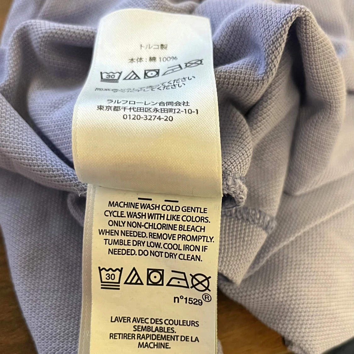 Ljusblå pikétröja från Polo Ralph Lauren - 3