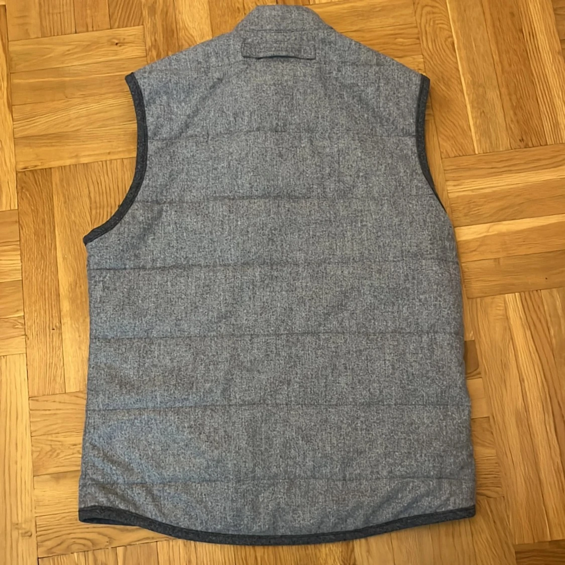 	Exklusiv Berkeley väst i italiensk ullflanell, Medium - 90