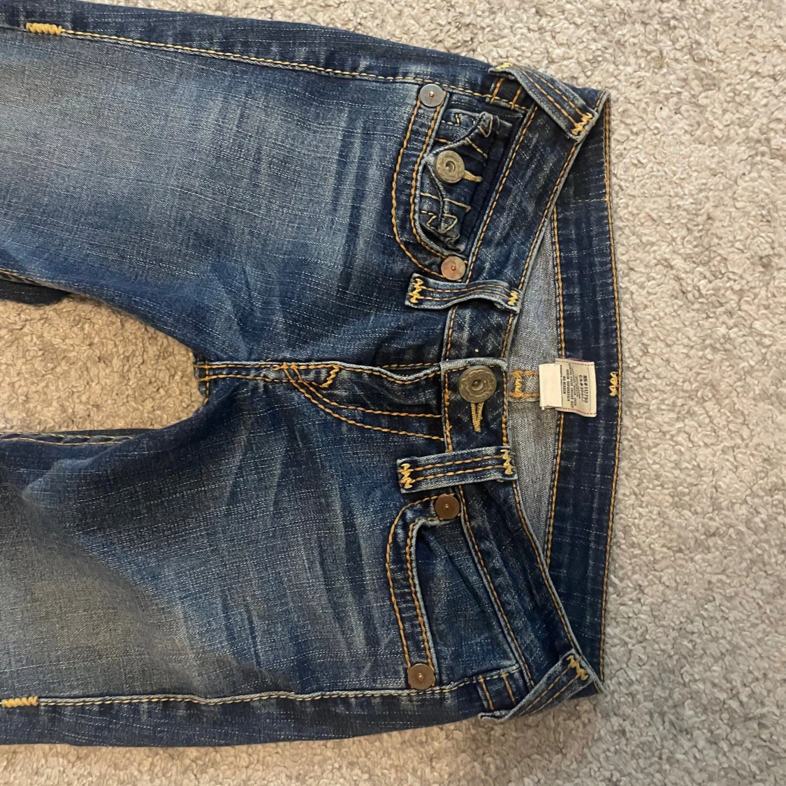 True Religion blå bootcut jeans