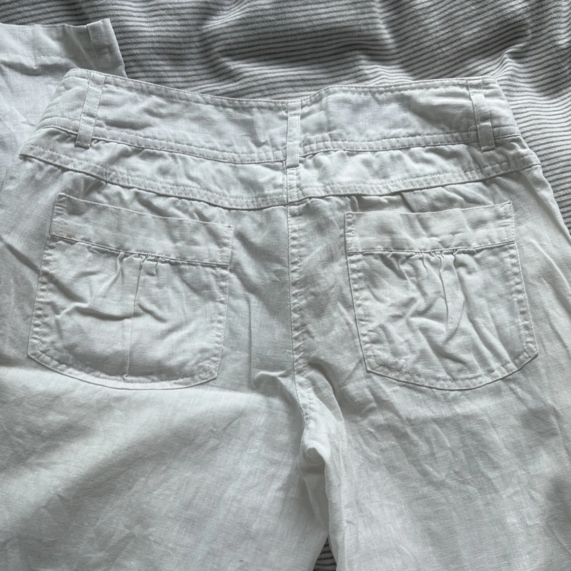 Vita linnebyxor från Clockhouse - 3