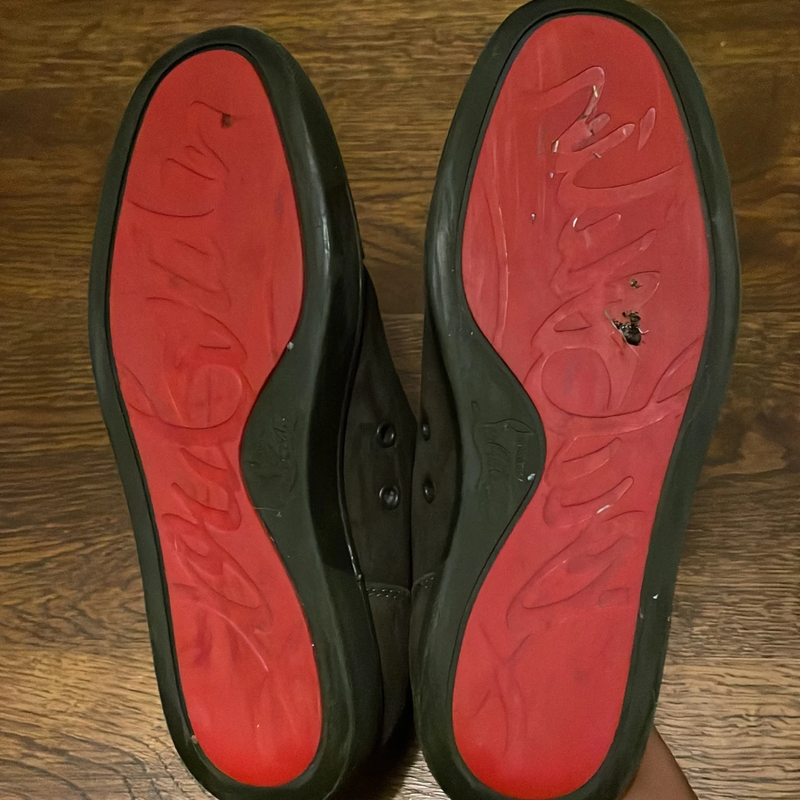 Svarta sneakers från Christian Louboutin - 1