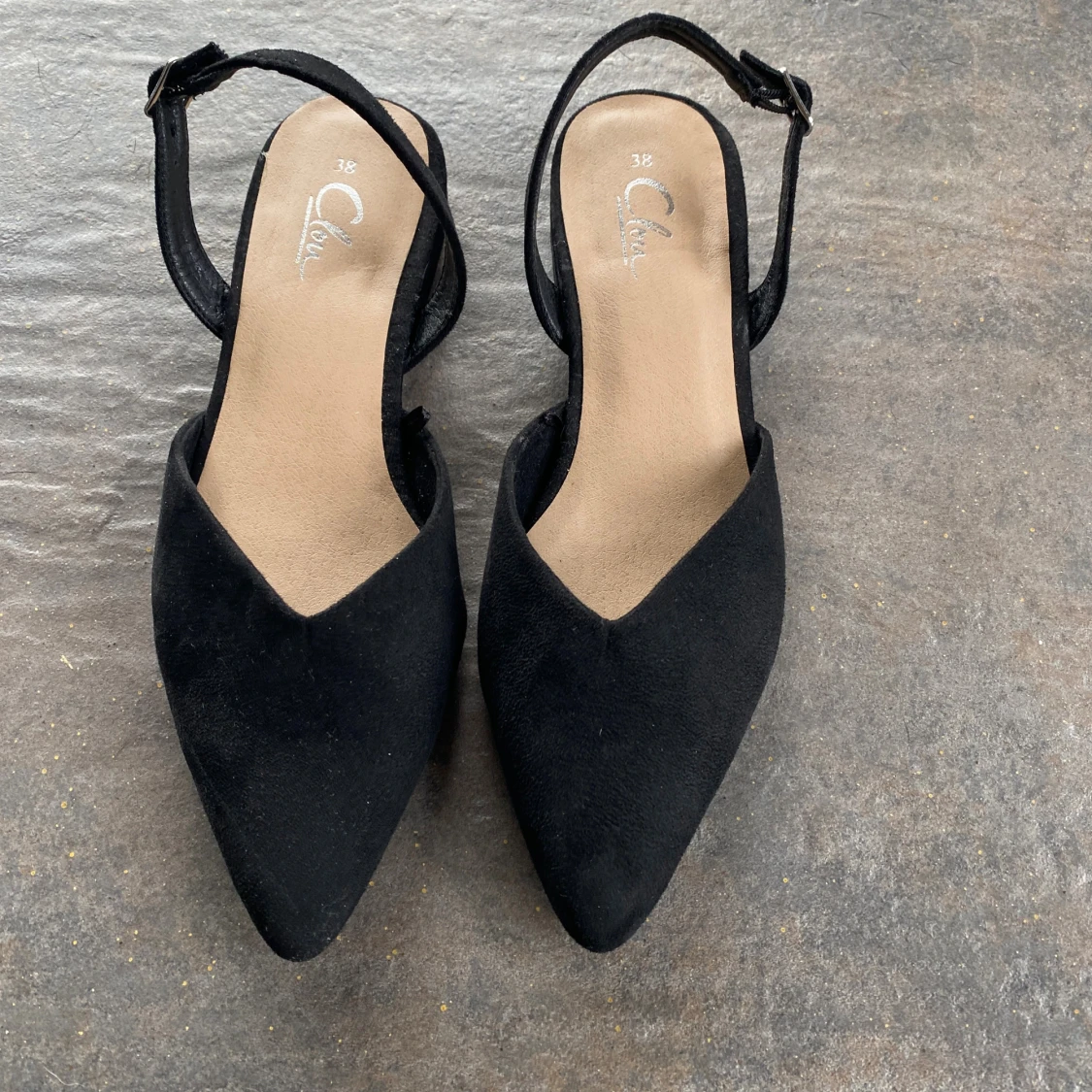 Svarta ballerinaskor från Clou - 1