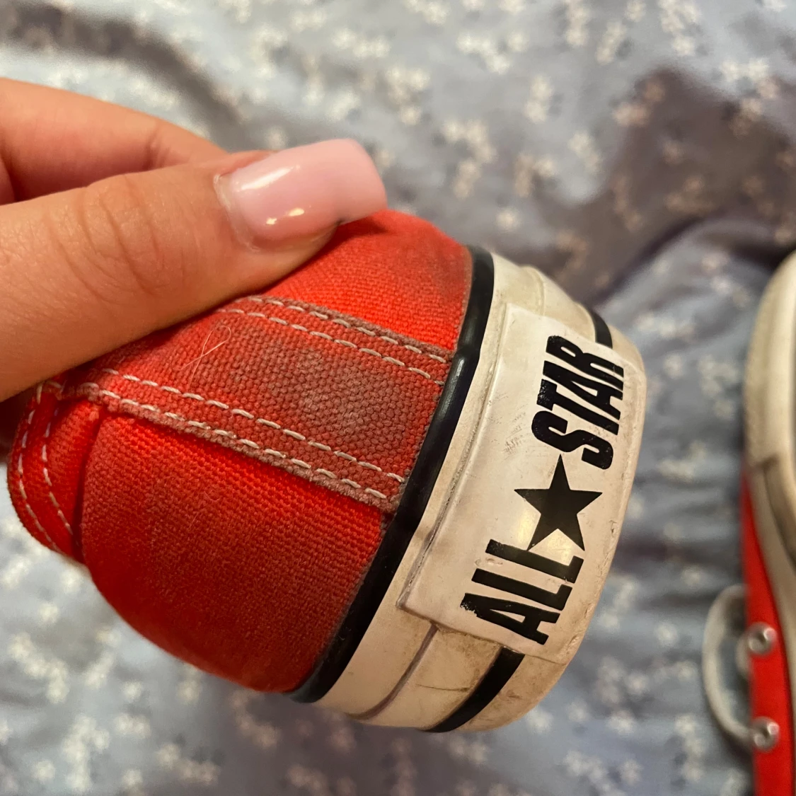 Röda Converse All Star sneakers - 4