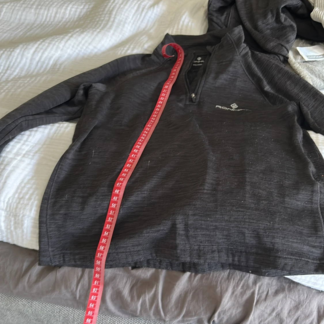 Svart Ronhill träningströja half zip - 4