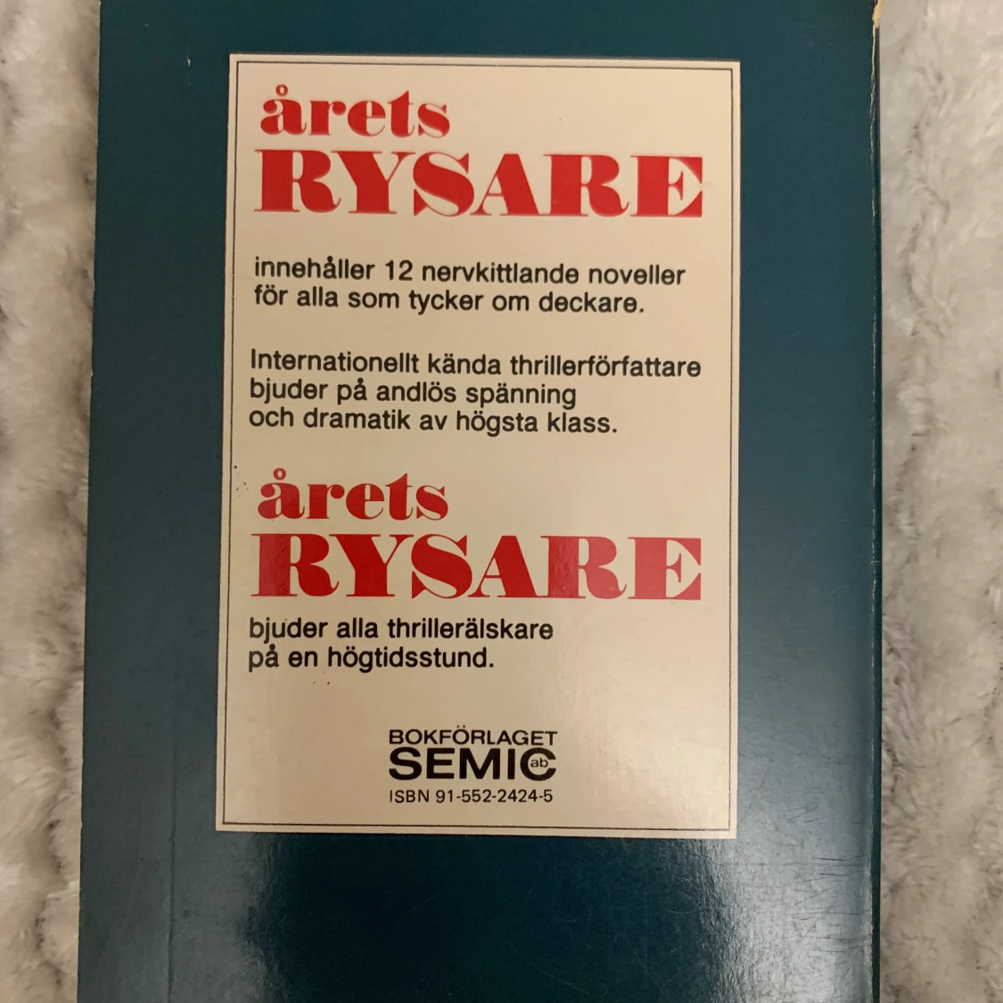 Årets Rysare 18: 12 chocknoveller - 1