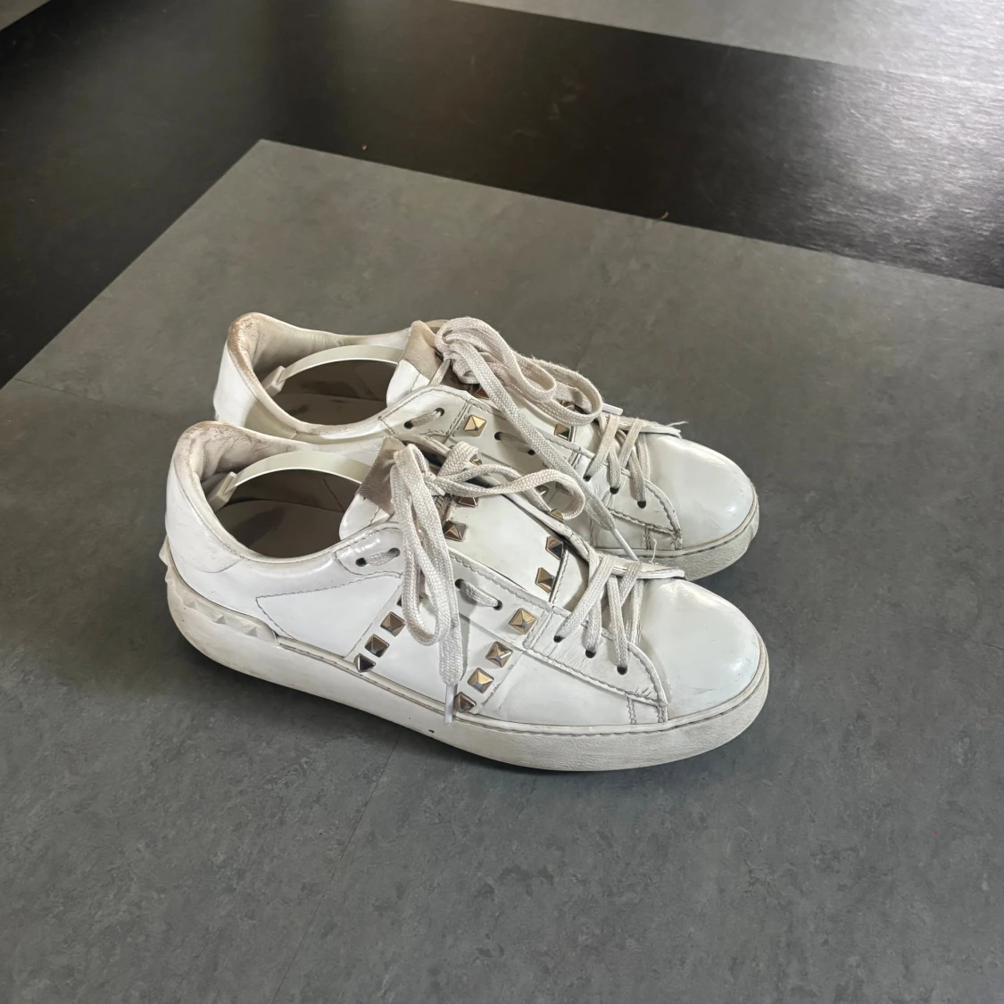 Valentino Rockstud vita sneakers - 2