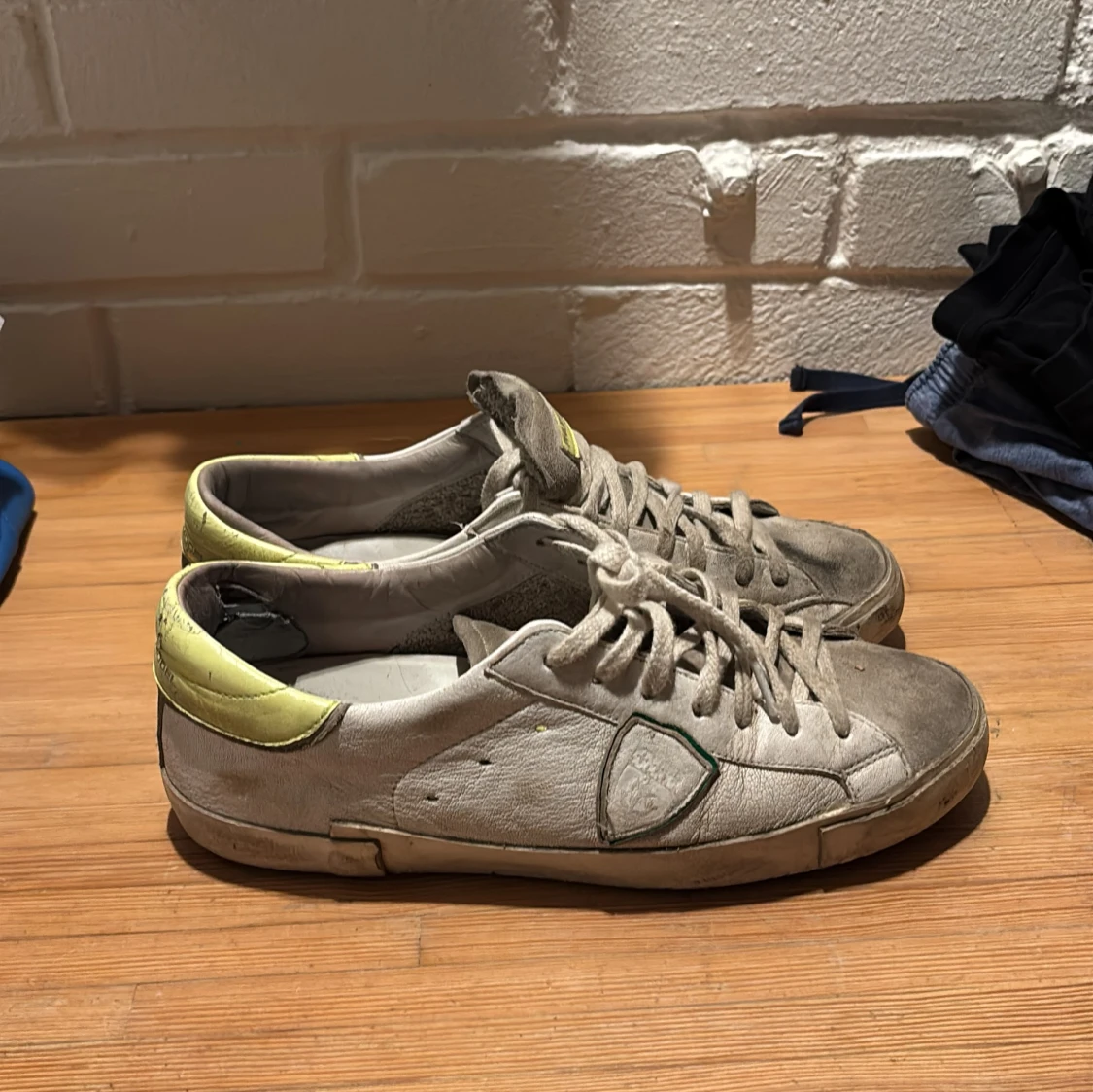 Philippe Model sneakers i skinn