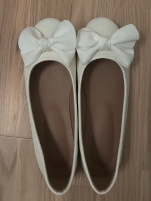 Ballerina skor  - Säljer ett helt par nya ballerina skor i storlek 38 var tyvärr för stora