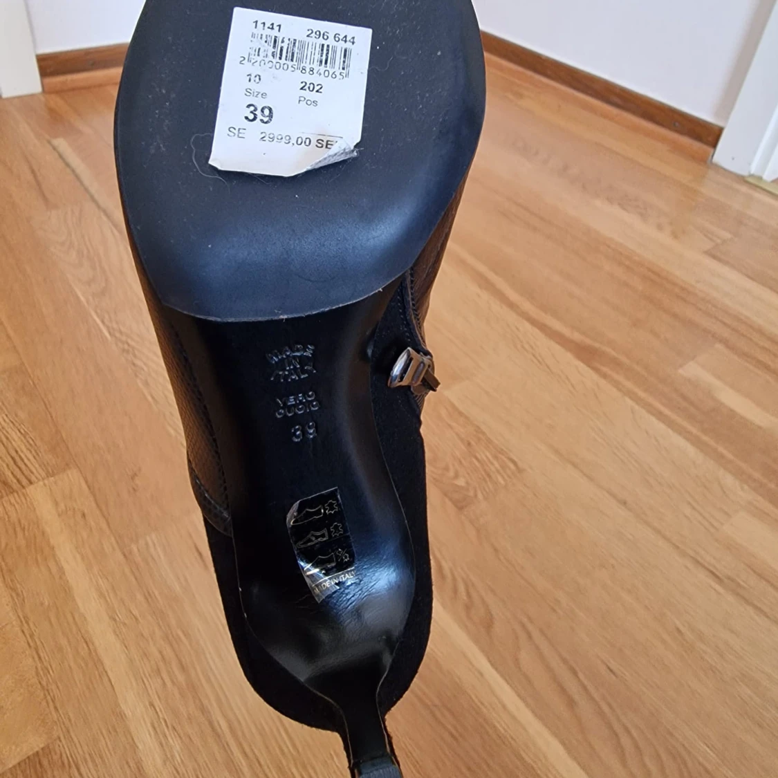 Svarta stövletter med spetsig tå - 3