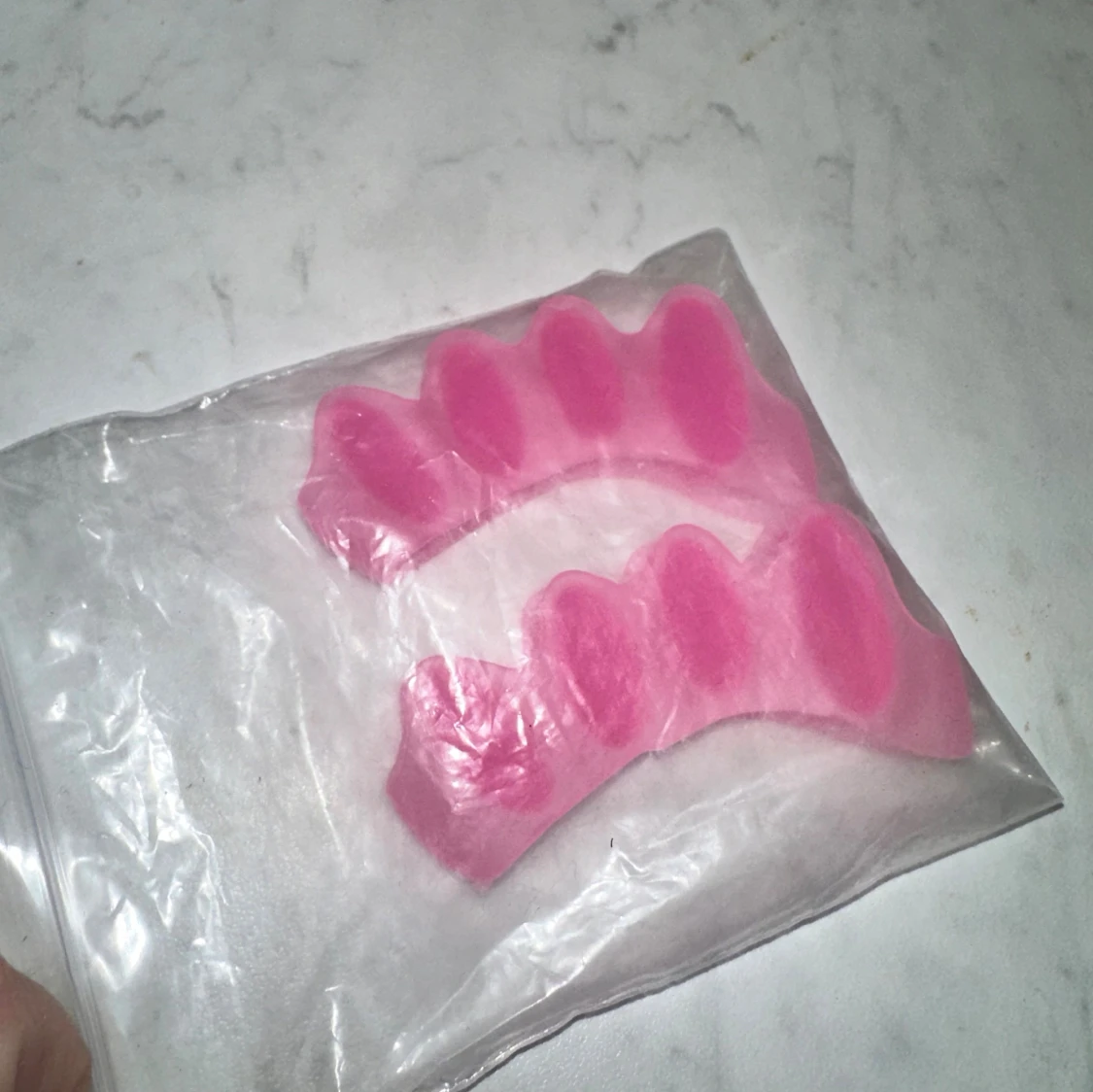 Hallux valgus silikonskydd tåseparerare Tå Separatorer - 1