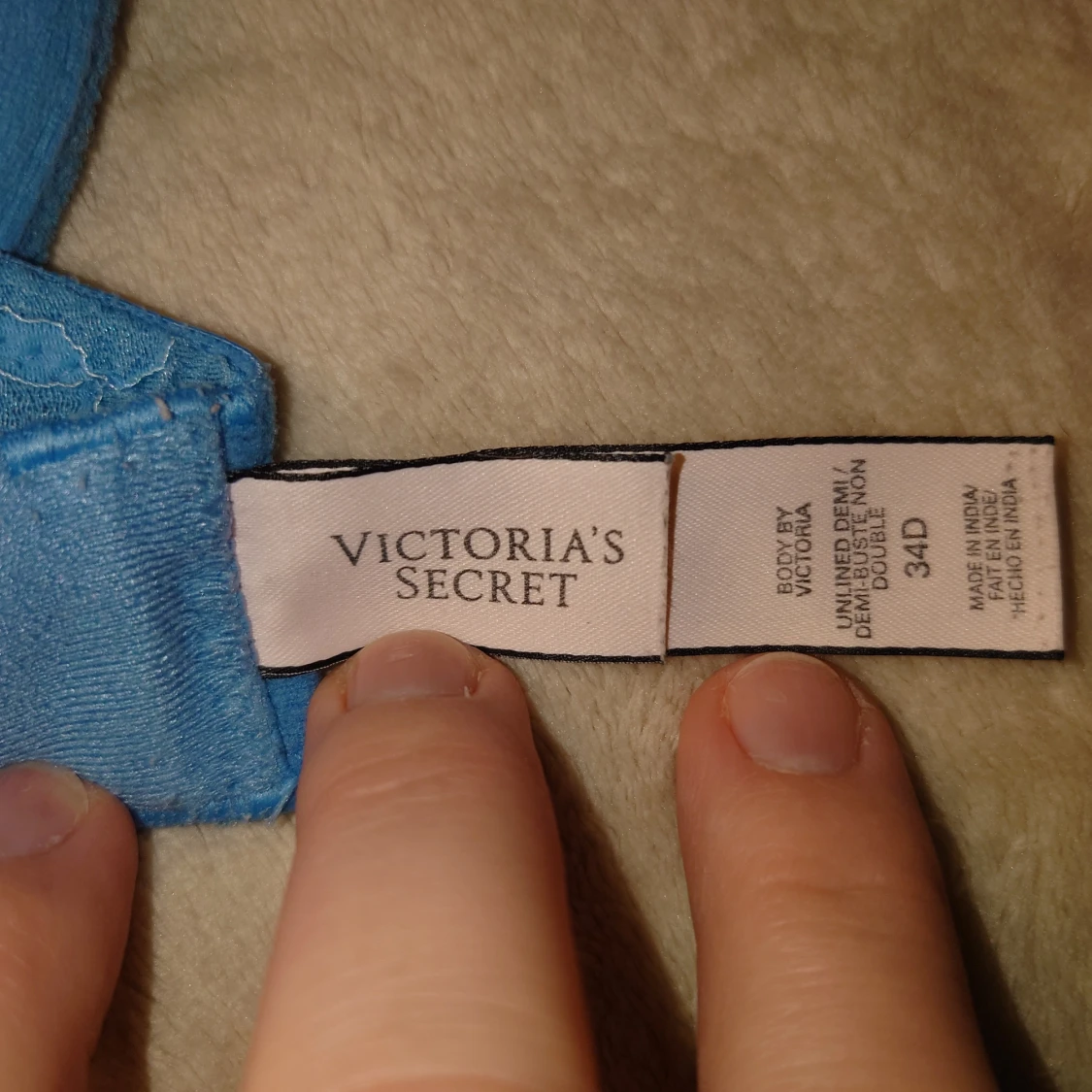 Blå spetsbh från Victoria's Secret - 2