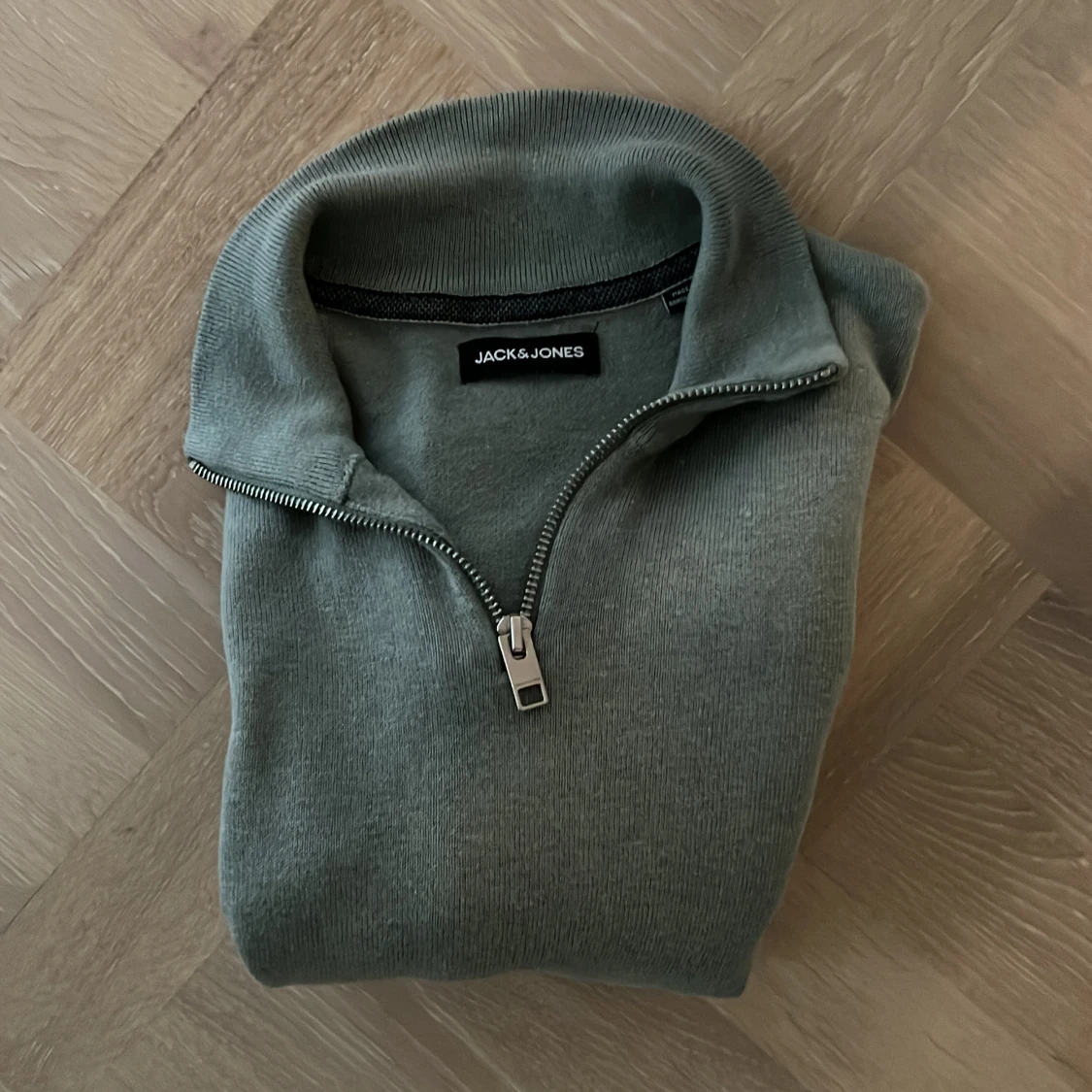 Grå half zip-tröja Jack & Jones - 2
