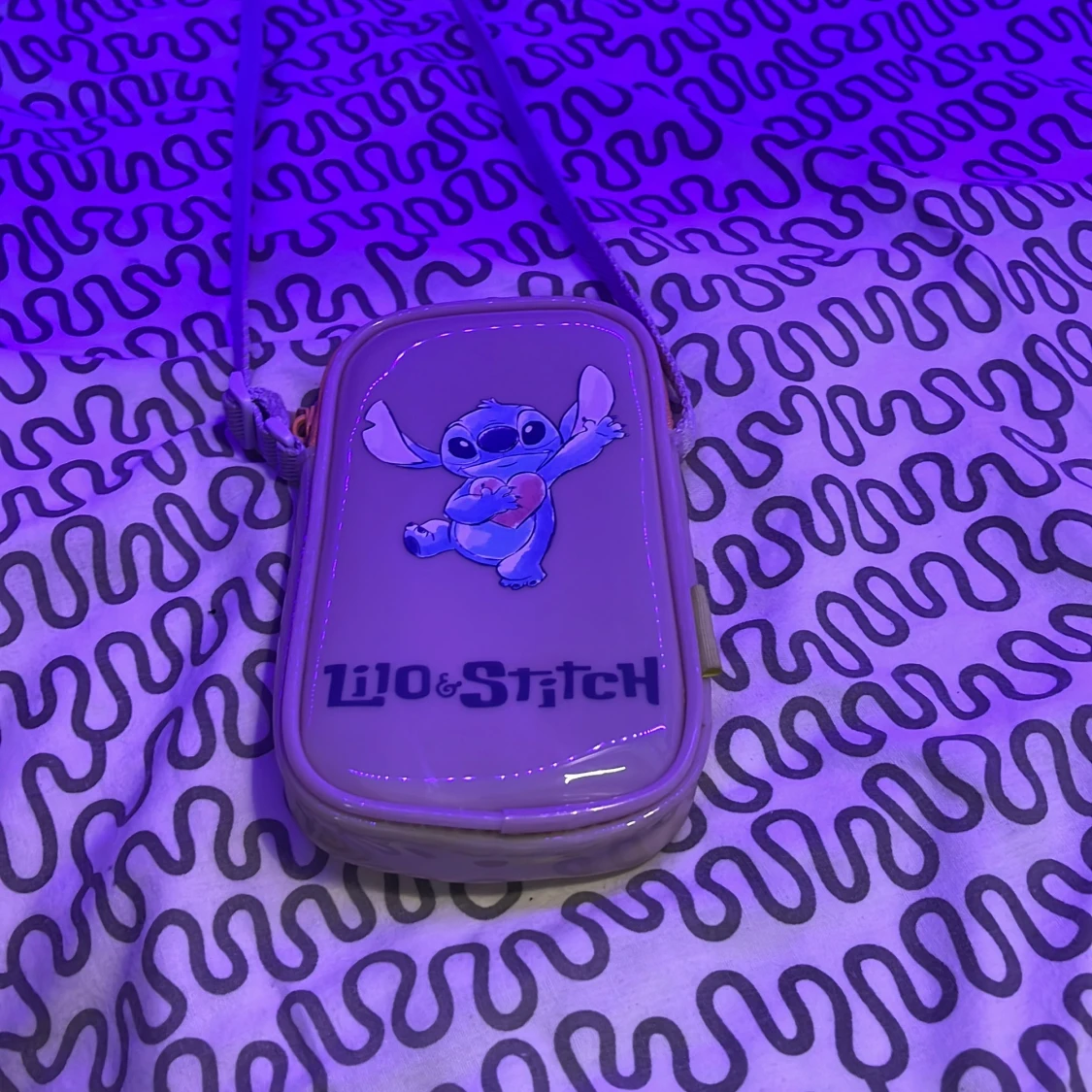 Lilo & Stitch axelväska med tryck