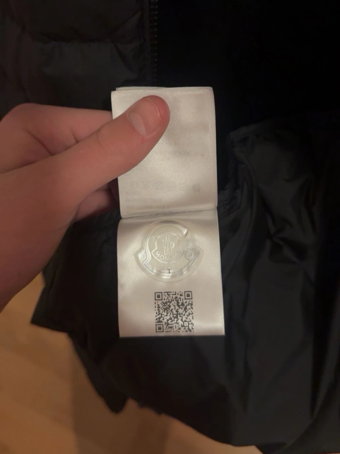 Svart quiltad cardigan jacka Moncler - 5