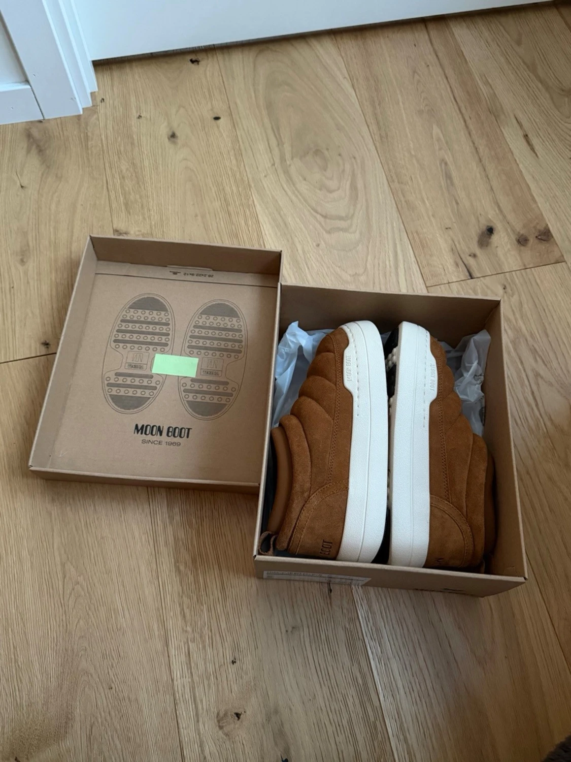 Moon Boot Park Soft Suede Cognac - 3