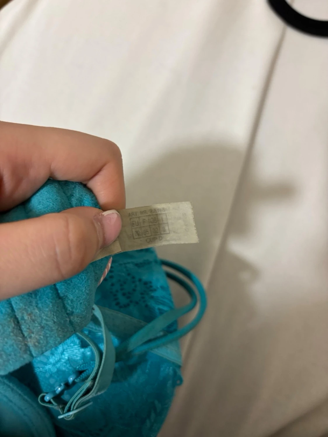 Turkos färgad Bh - 2