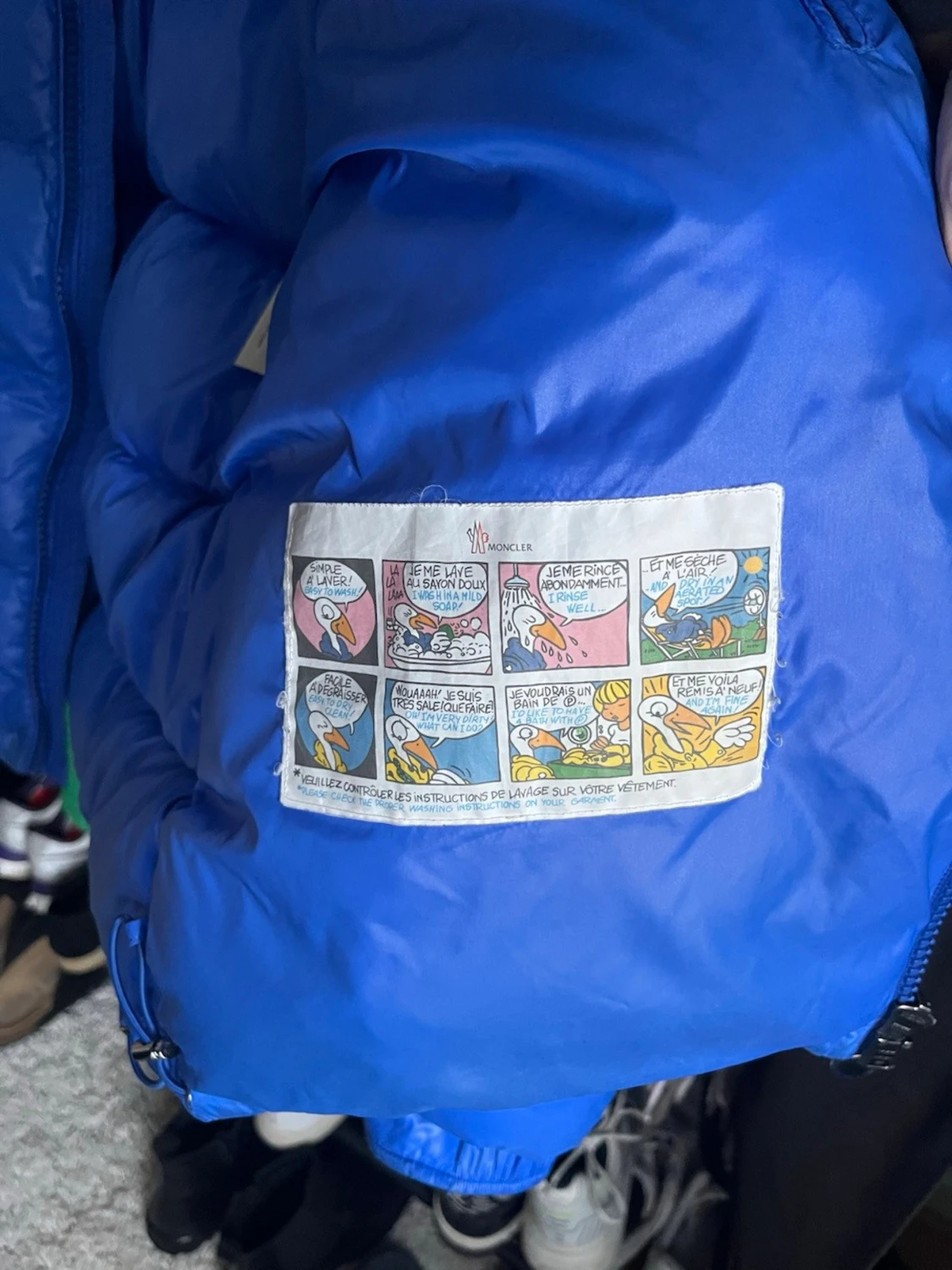 Moncler Maya guibbotto blå - 2