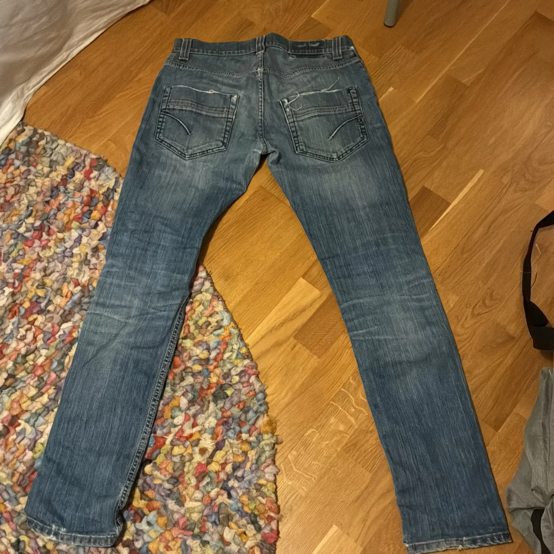 Blå raka jeans från Dondup - 1