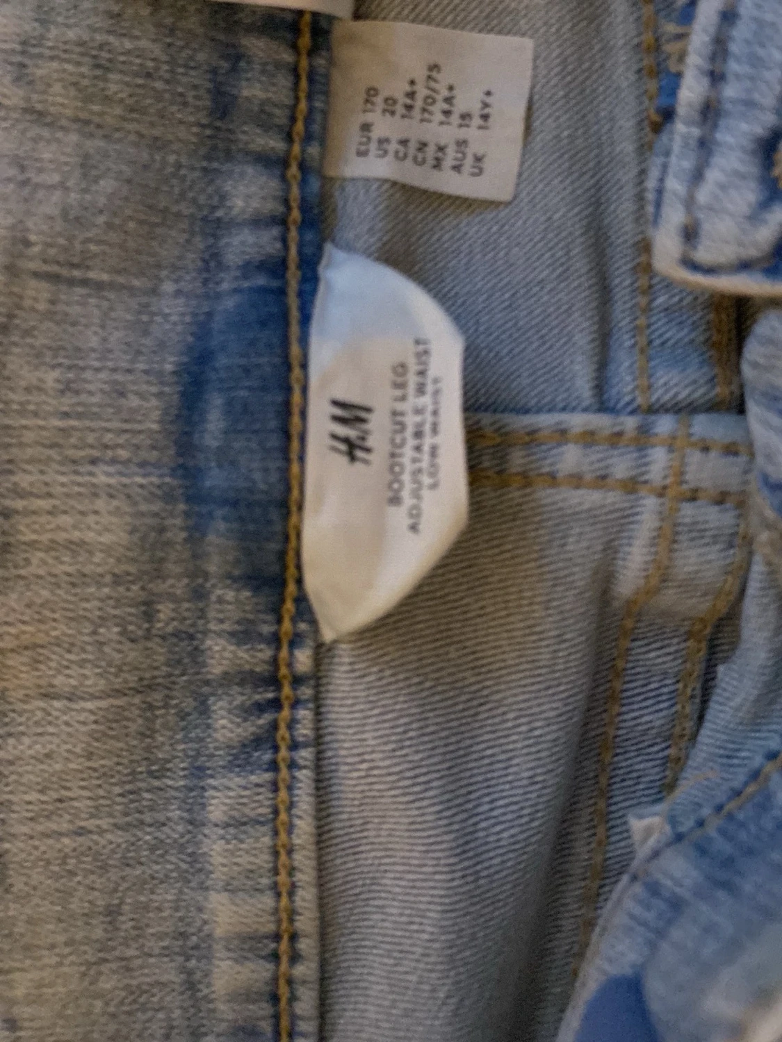 Bootcut jeans ljusblå från H&M - 1