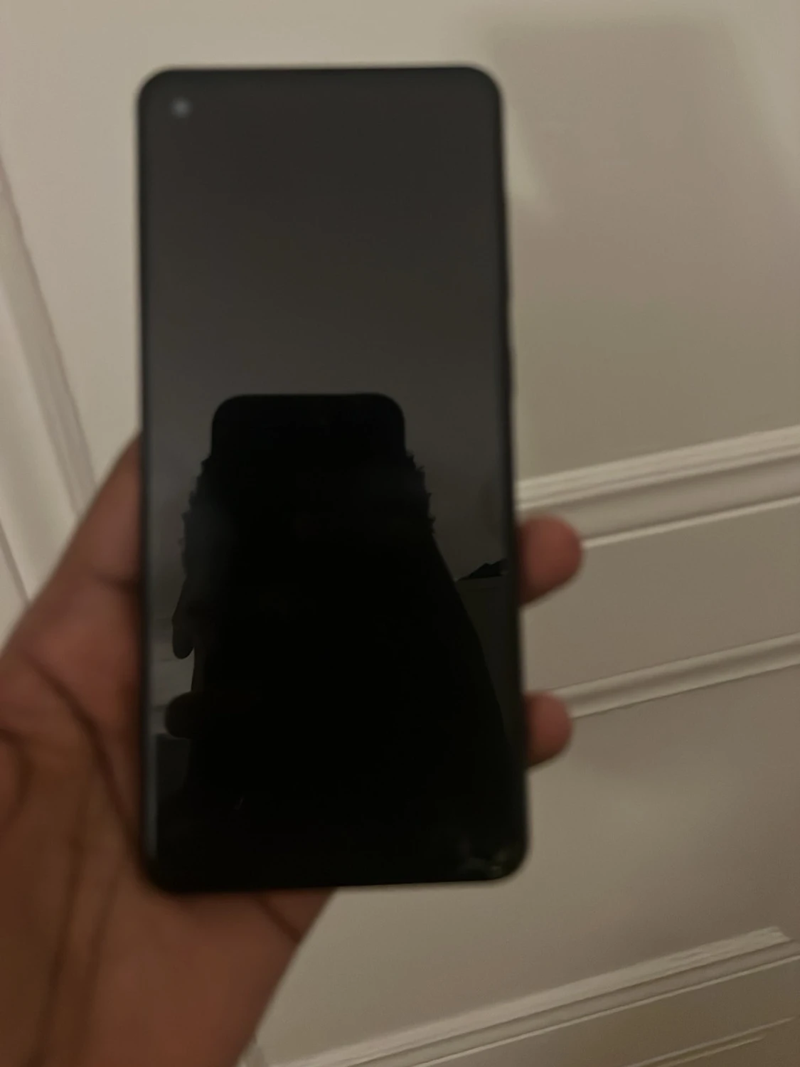 Samsung Galaxy svart mobiltelefon