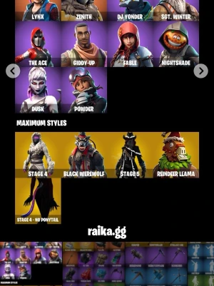 Fortnite OG AGCOUNT GALAXY/og account galaxy playstation Xbox pc - Kom köp Come buy i dont play Fortnite  anymore  