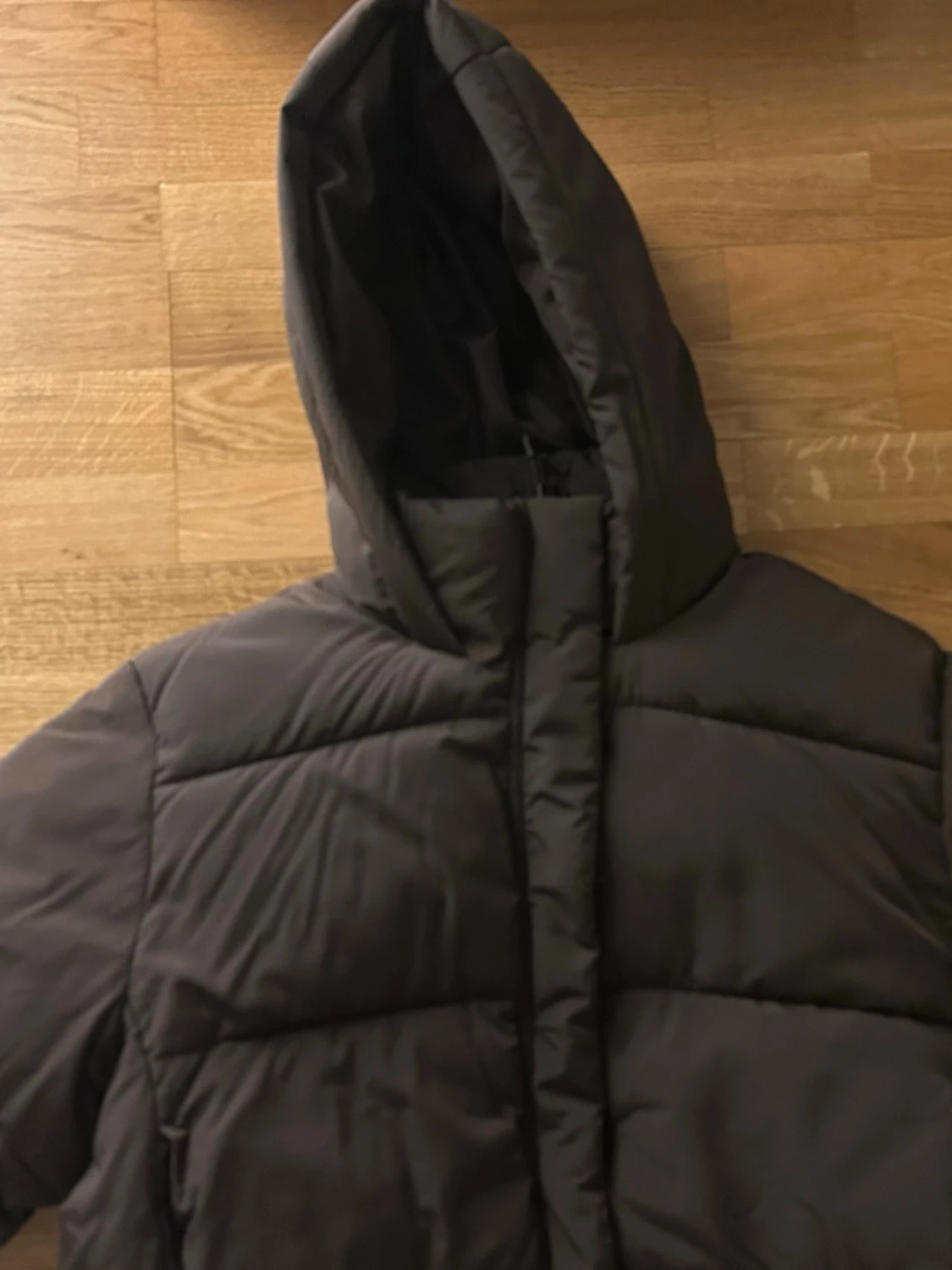 Brown Puffer Jacket - 1