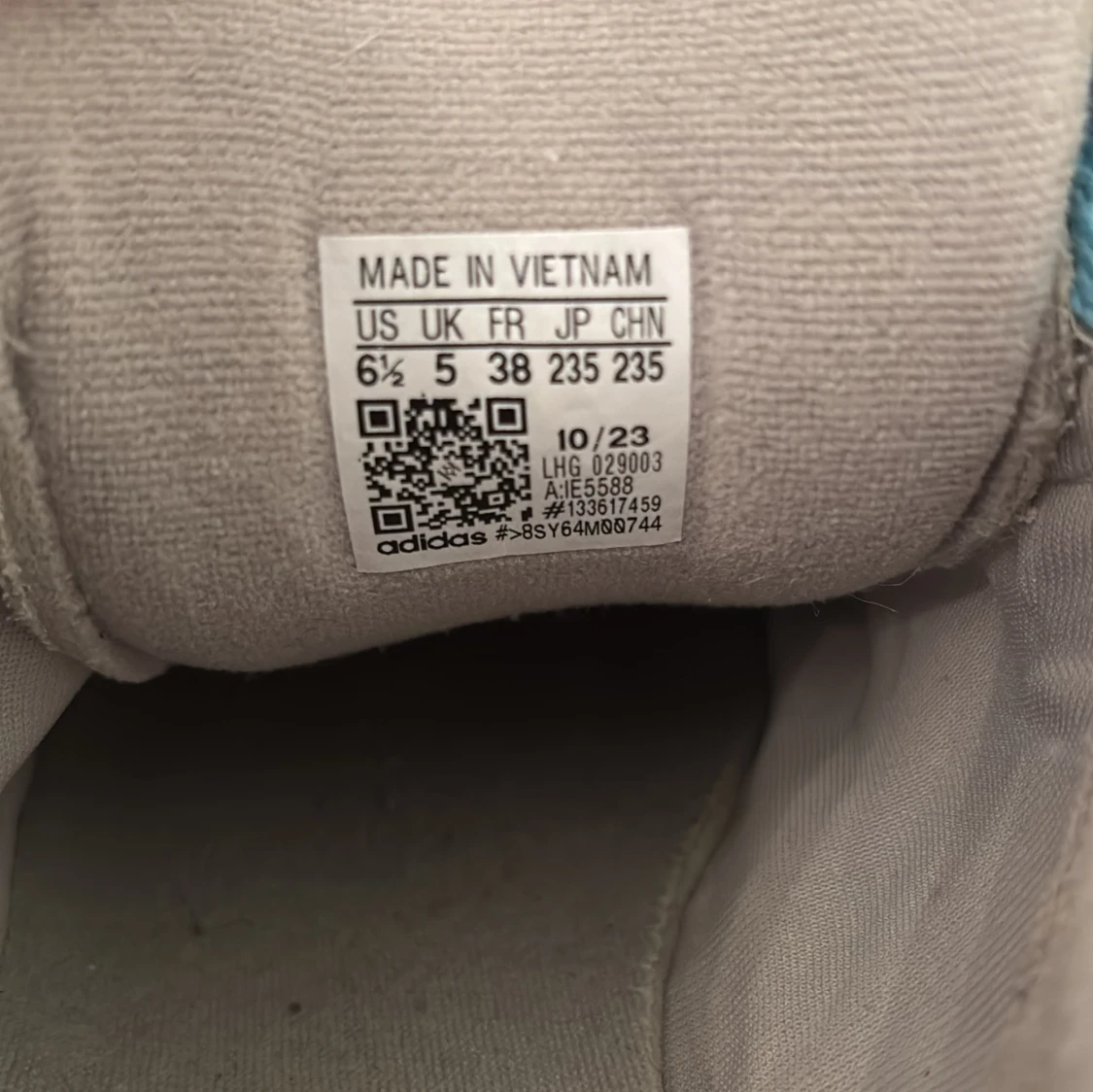 Adidas Campus i mocka, grå och blå - 4