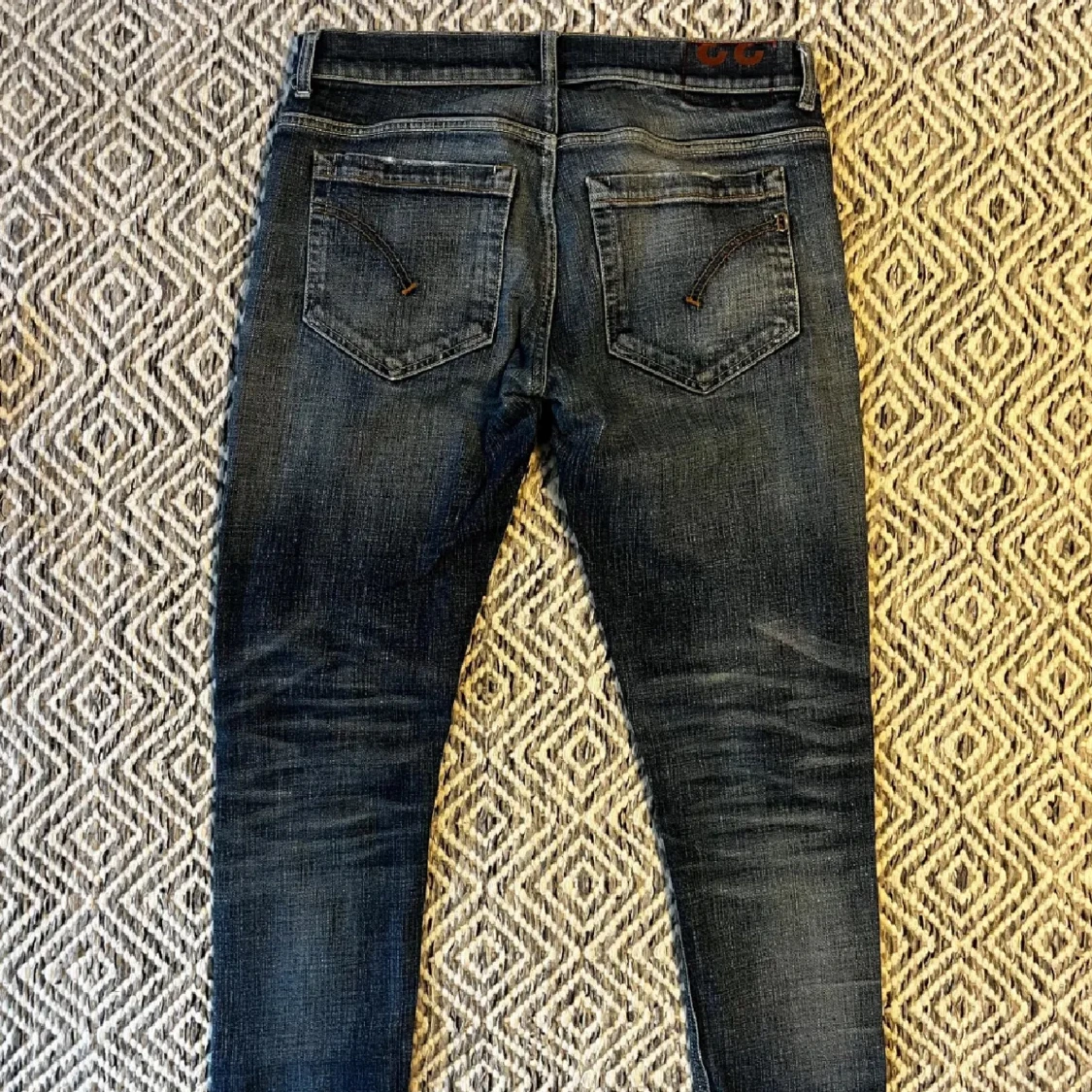 Mörkblå donup George jeans slim - 3