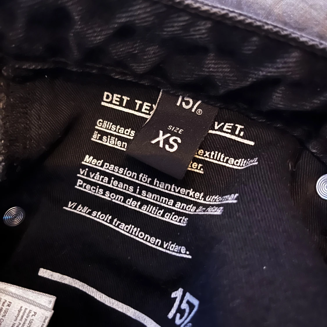 Svarta jeans från 157 i storlek XS - 2