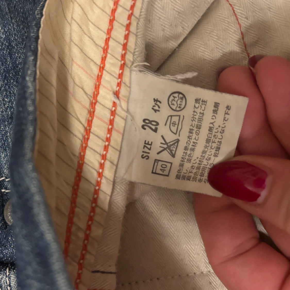 Levi's 517 bootcut jeans blå, stl 28 - 3