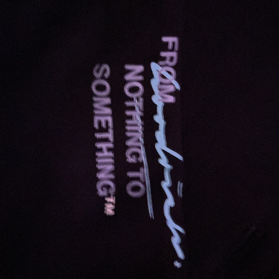 Svart hoodie från Hoodrich med tryck - 2