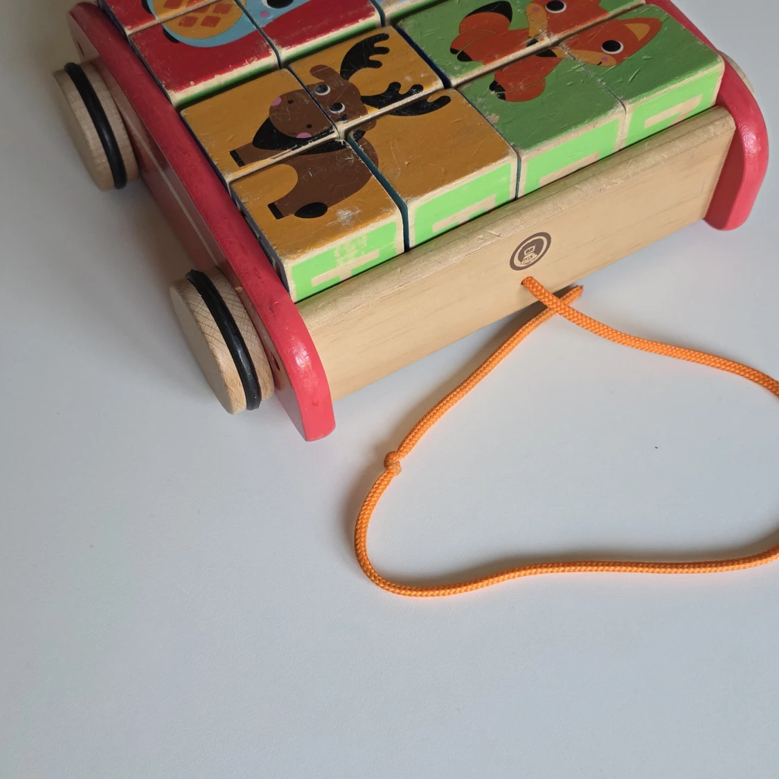 BR Leksaksträvagn med klossar - 2