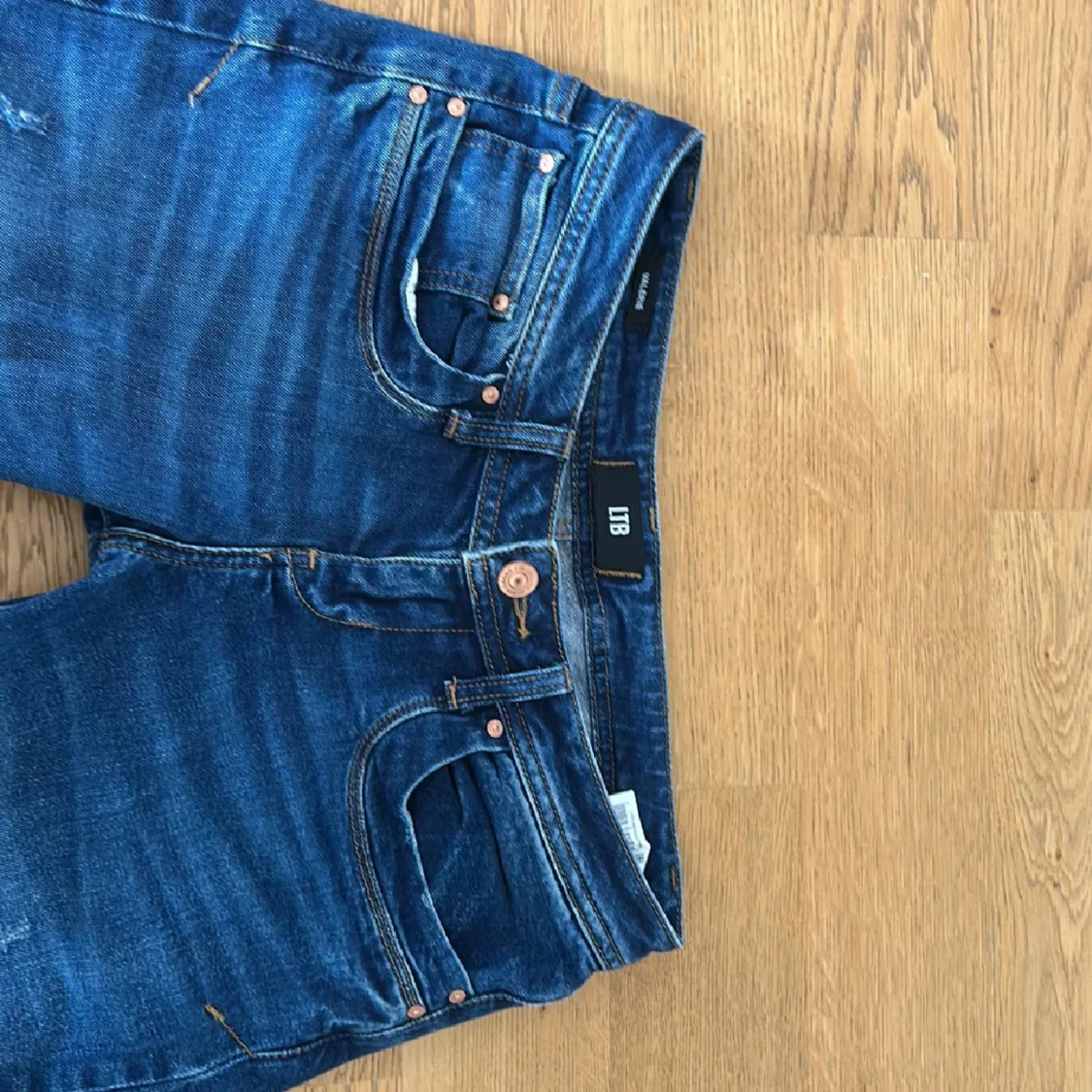 Blå bootcut jeans från LTB - 2