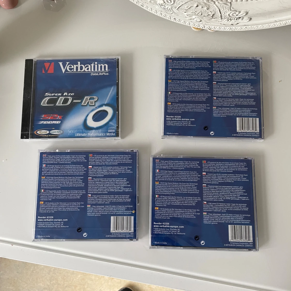 Verbatim DataLifePlus Super Azo CD-R 700MB 52x - 3