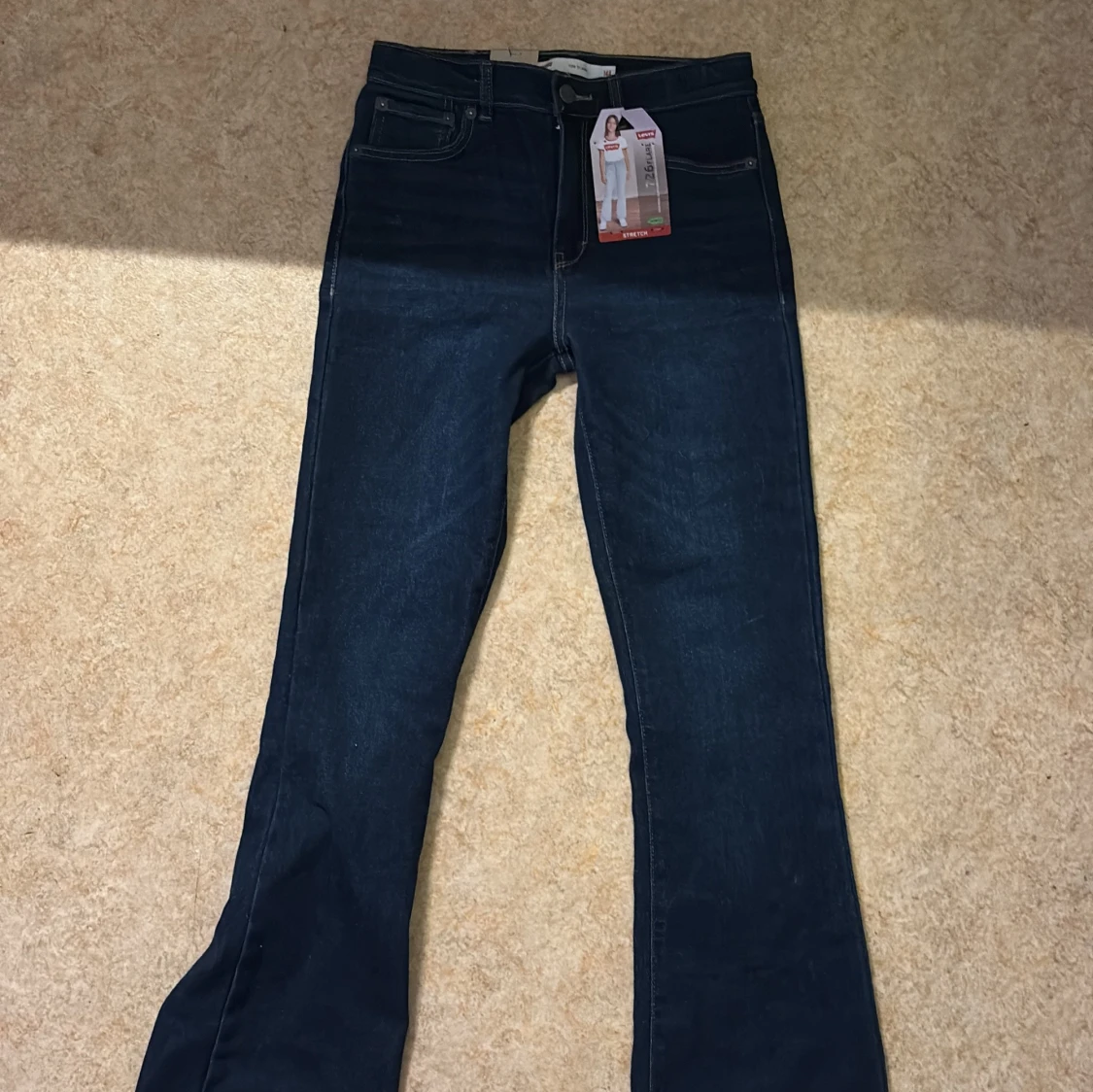 Levi's 726 Flare jeans mörkblå