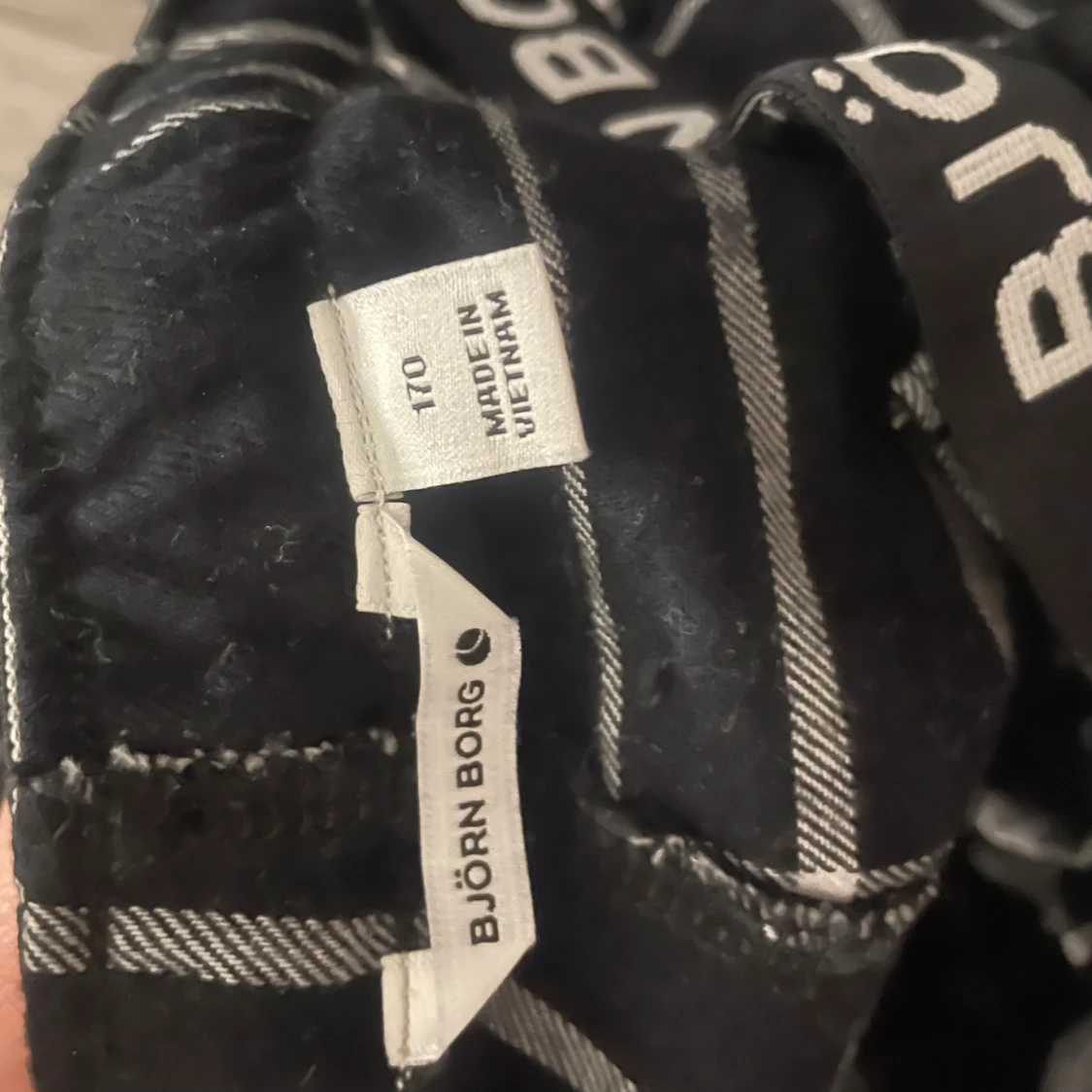 Svarta rutiga pyjamasbyxor från Björn Borg - 3