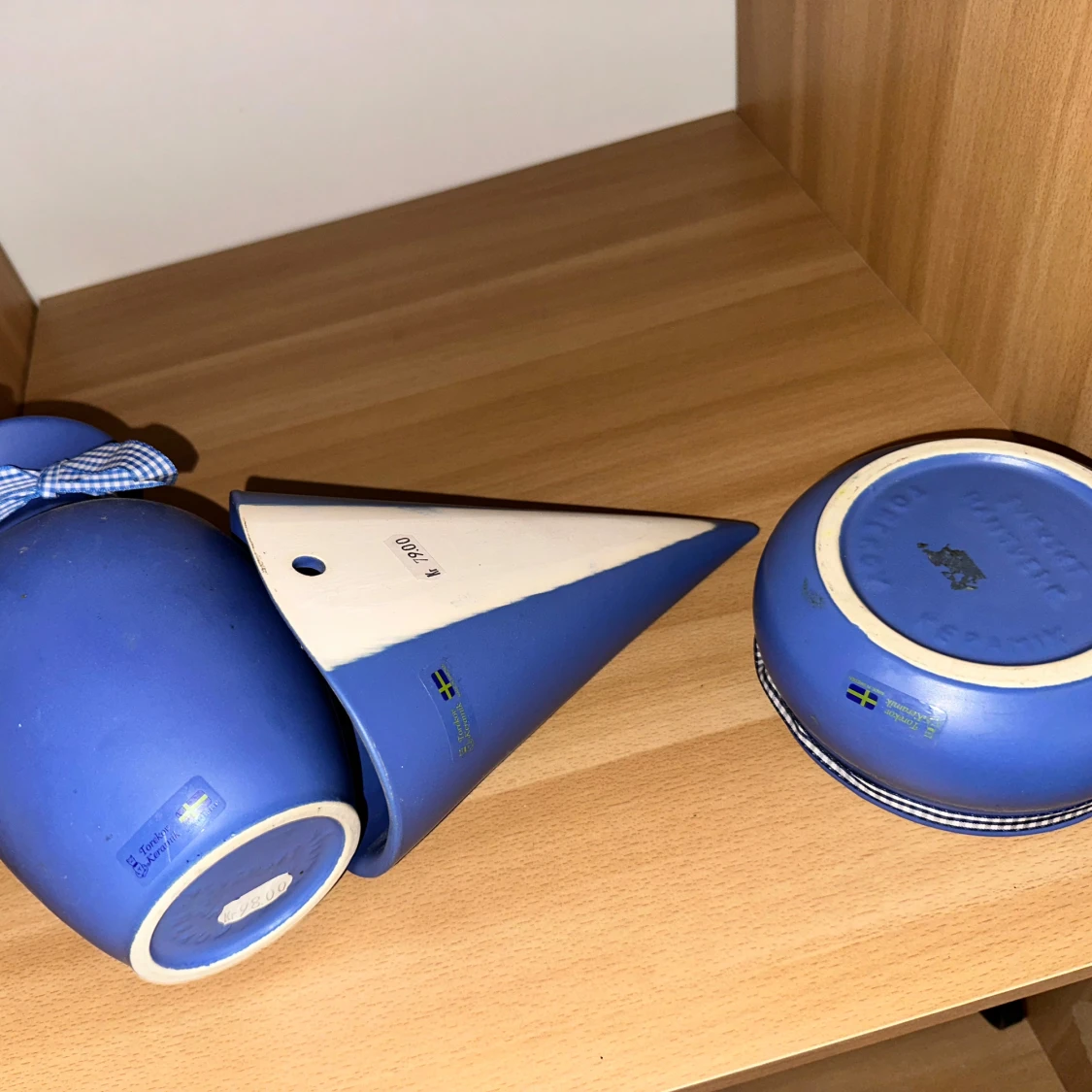 Gefle Keramik vas och skål - 3