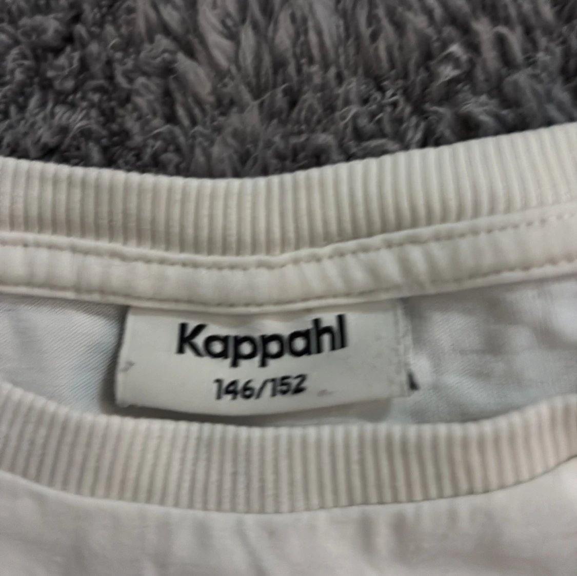 Vit volangärmad topp från Kappahl - 1