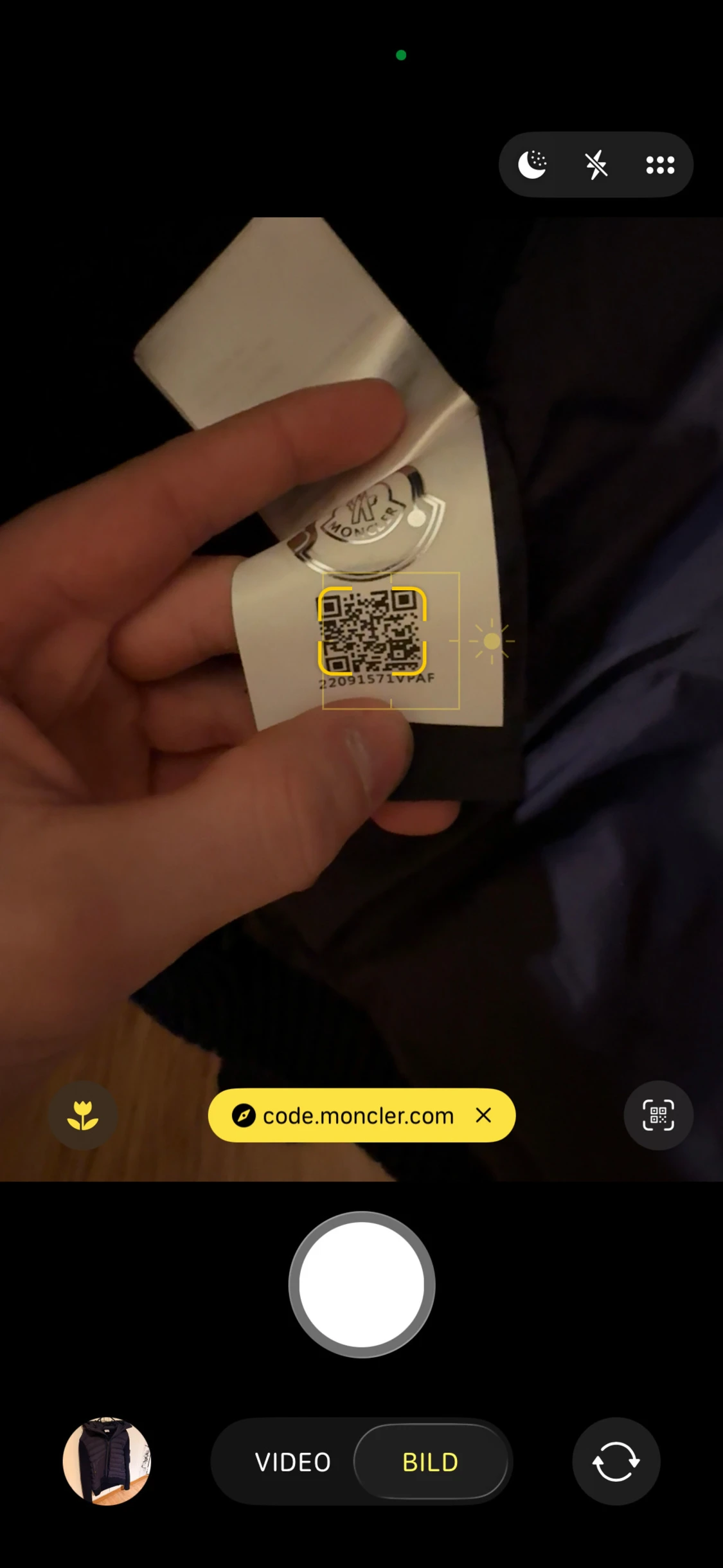 Moncler cardigan med huva - 2