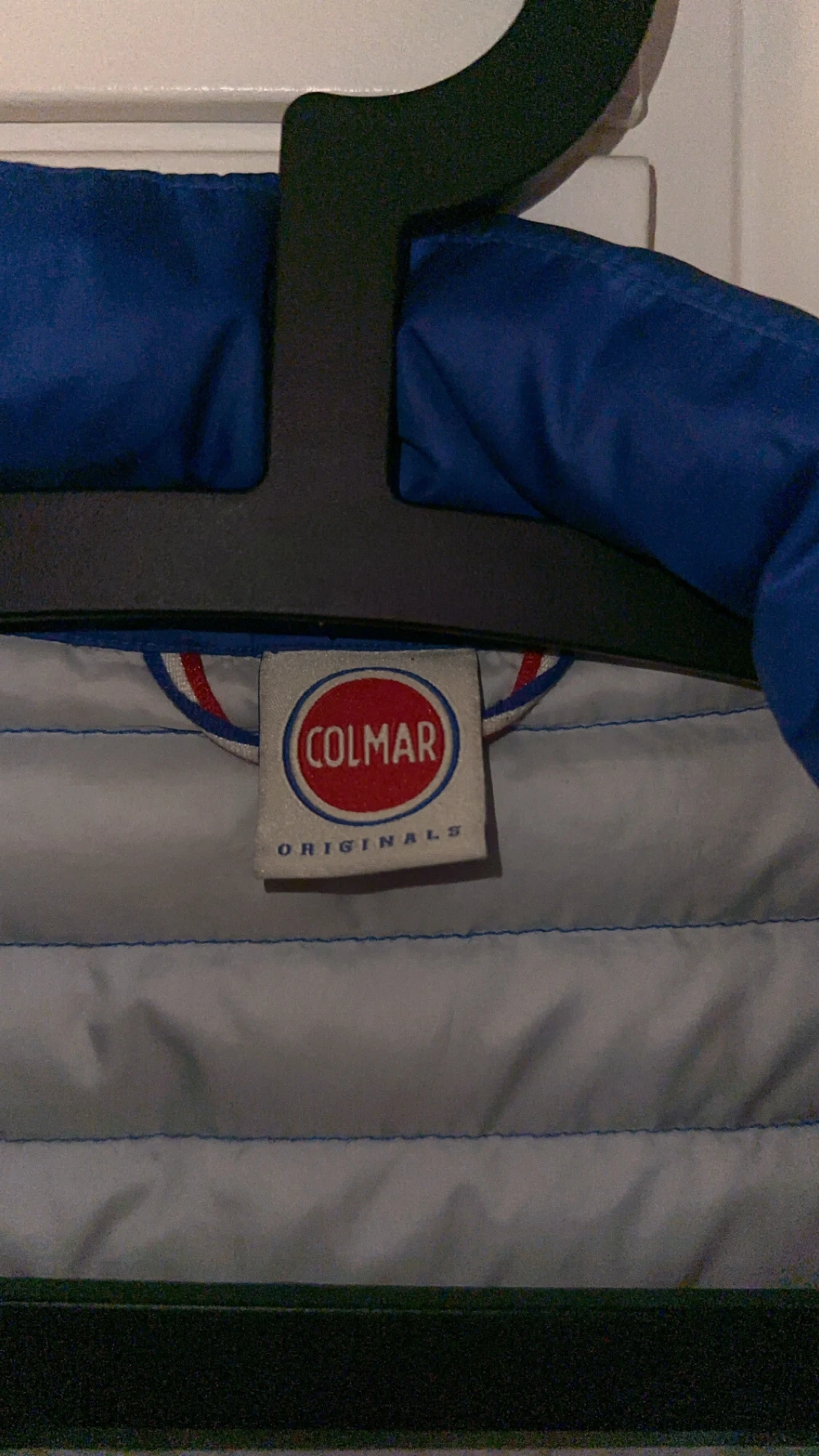 Blå Colmar pufferjacka med dragkedja - 3