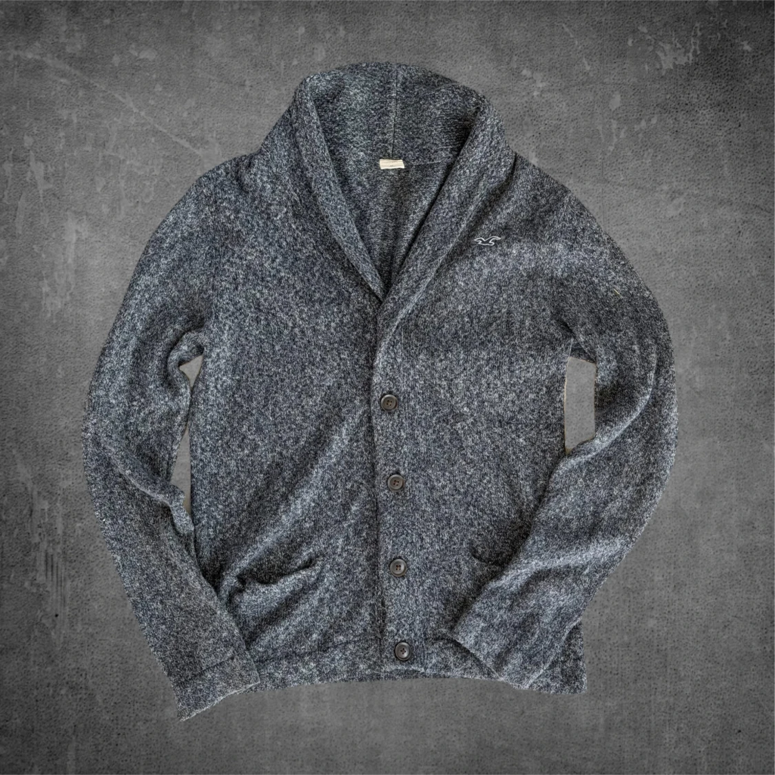 Hollister stickad cardigan