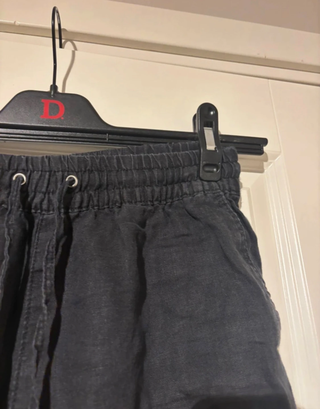 Svarta linnebyxor från H&M XS - 2