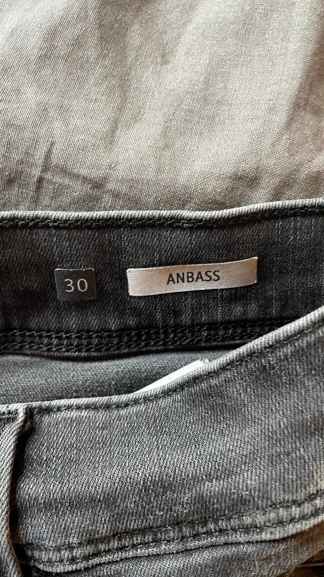 Replay Anbass svarta jeans, storlek 30 - 1