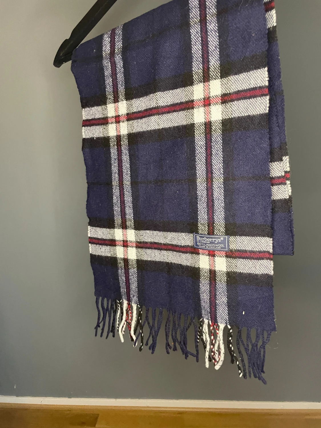 Burberry Halsduk Mörkblå