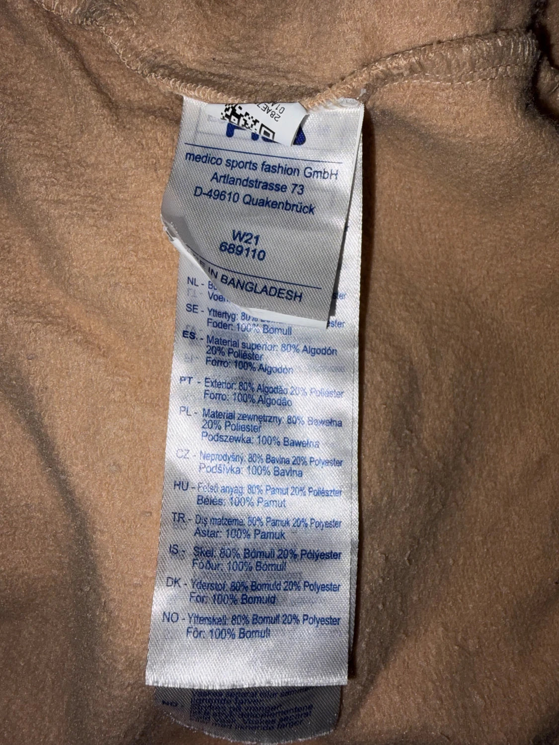 Beige hoodie från FILA - 5