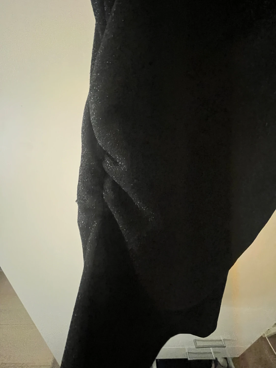 Svart klänning med tunna axelband H&M - 4